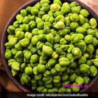 Green chickpeas (பச்சை கொண்டைக்கடலை) Green Kabuli chana