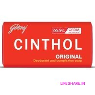 cinthol original deodorant & complexion soap